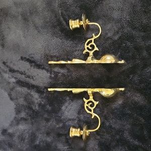 Wall candle holders